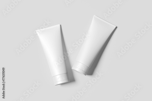 Top Cosmetic Tube Mockup