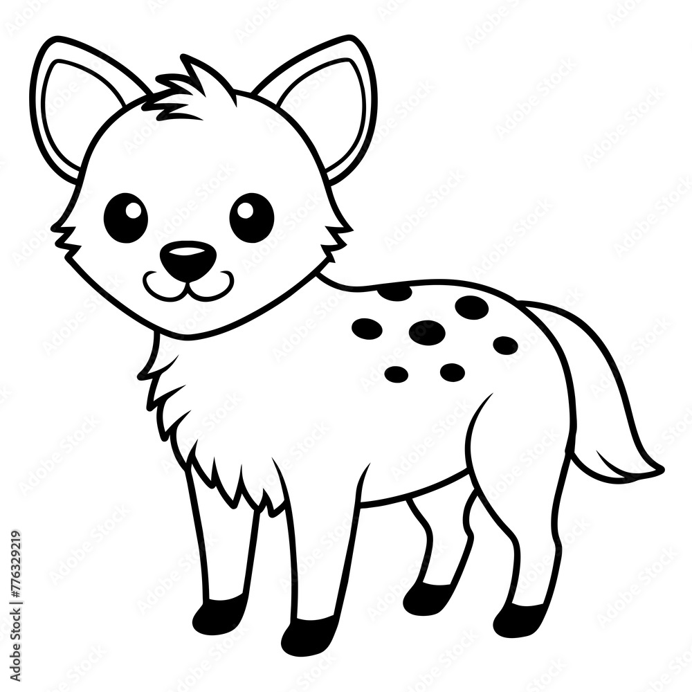 Obraz premium cartoon dog