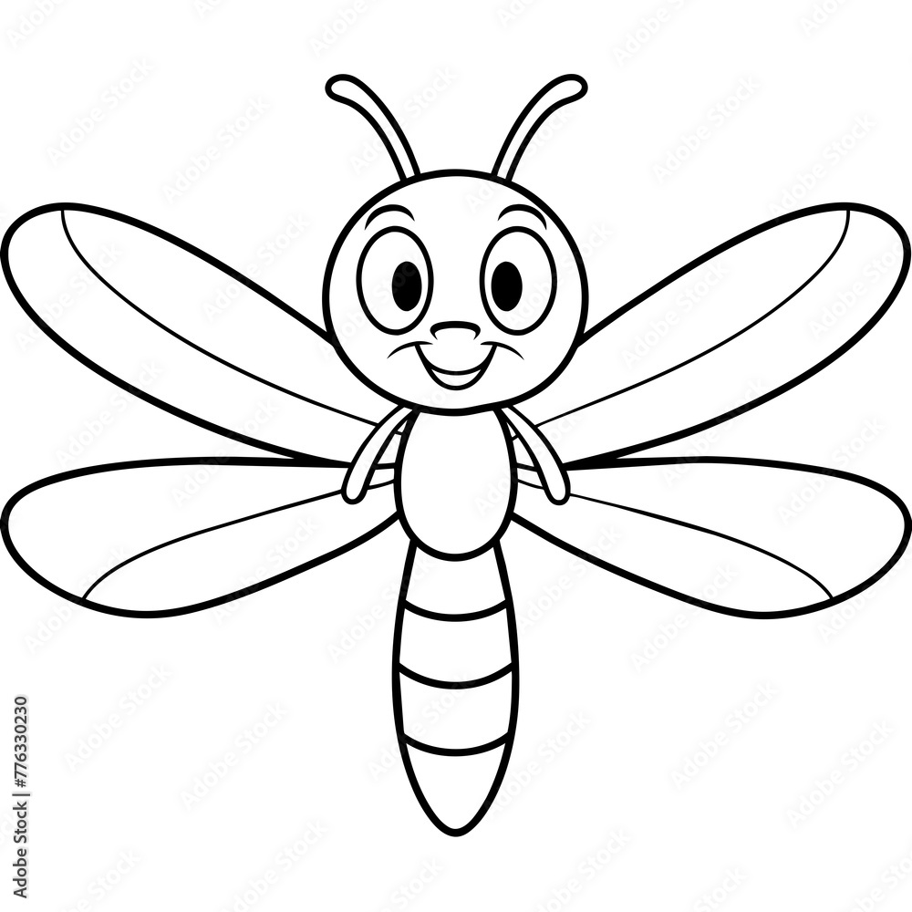 Fototapeta premium cartoon bee