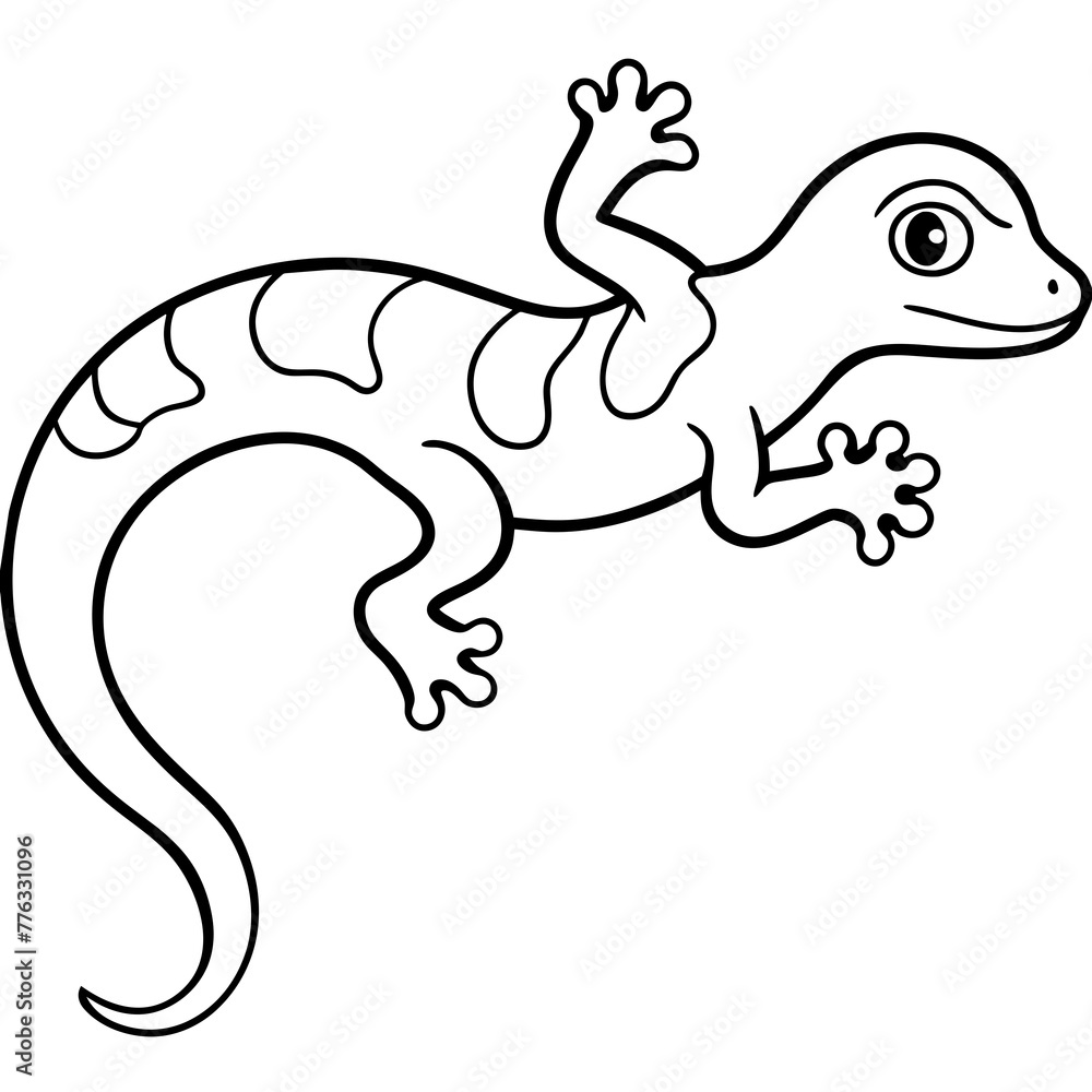 illustration of a cartoon snake