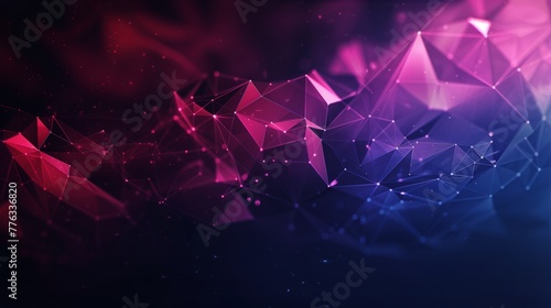 Abstract geometric technology background
