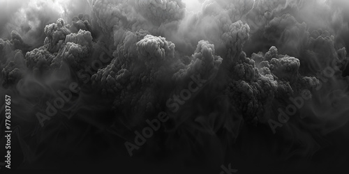 Scary smoke texture background photo