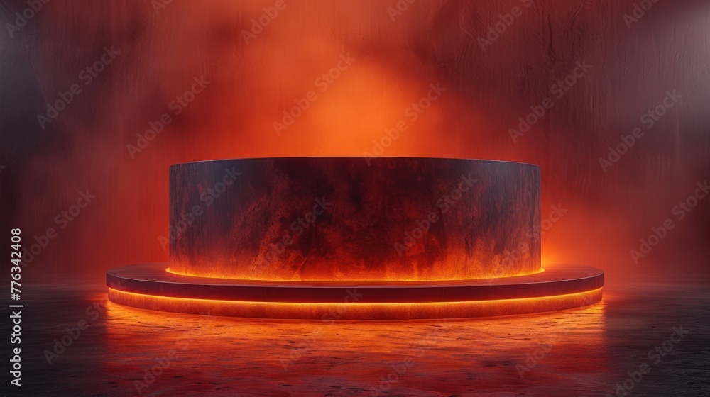 “Mystic Fiery Altar: A Dance of Light and Shadows” “Mystic Fiery Altar: A Dance of Light and Shadows”