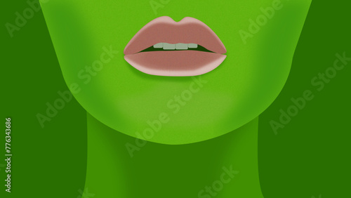 Labios Green - Blue Green