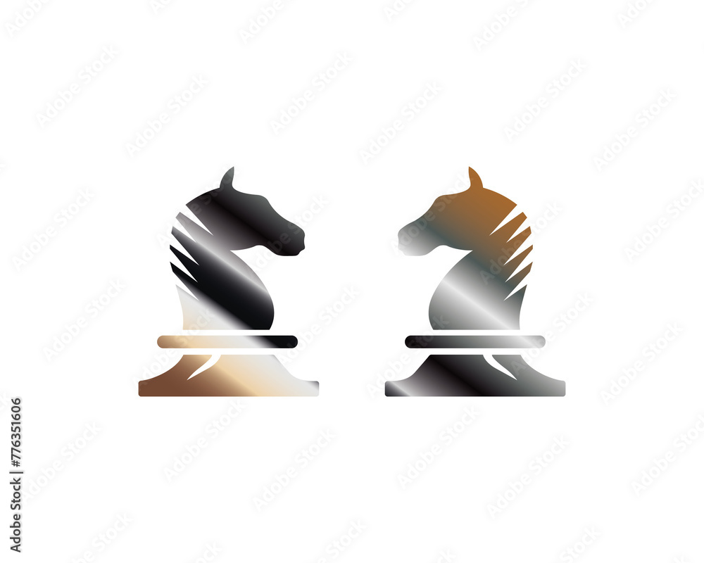 chess knight logo chess knight logo