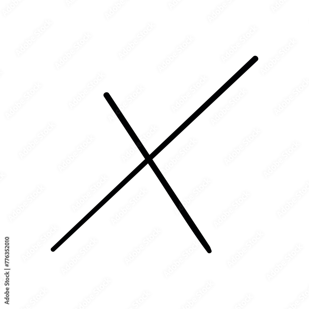 Cross.Noir features in doodles, black silhouette on a transparent background, vector drawing Cross.Noir features in doodles, black silhouette on a transparent background, vector drawing