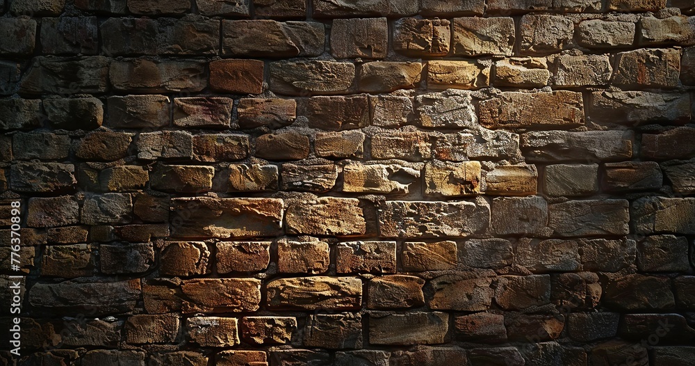 realistic outside old brick wall texture moody lighting, high speed continuous shooting UHD, high resolution