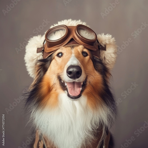 Adventure Pup.The Aviator Dog © Boyan Dimitrov