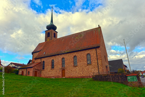 Katholische Kirche St. Wendelinus in Limbach-Heidersbach im Neckar-Odenwald-Kreis 