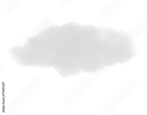 white clouds illustration