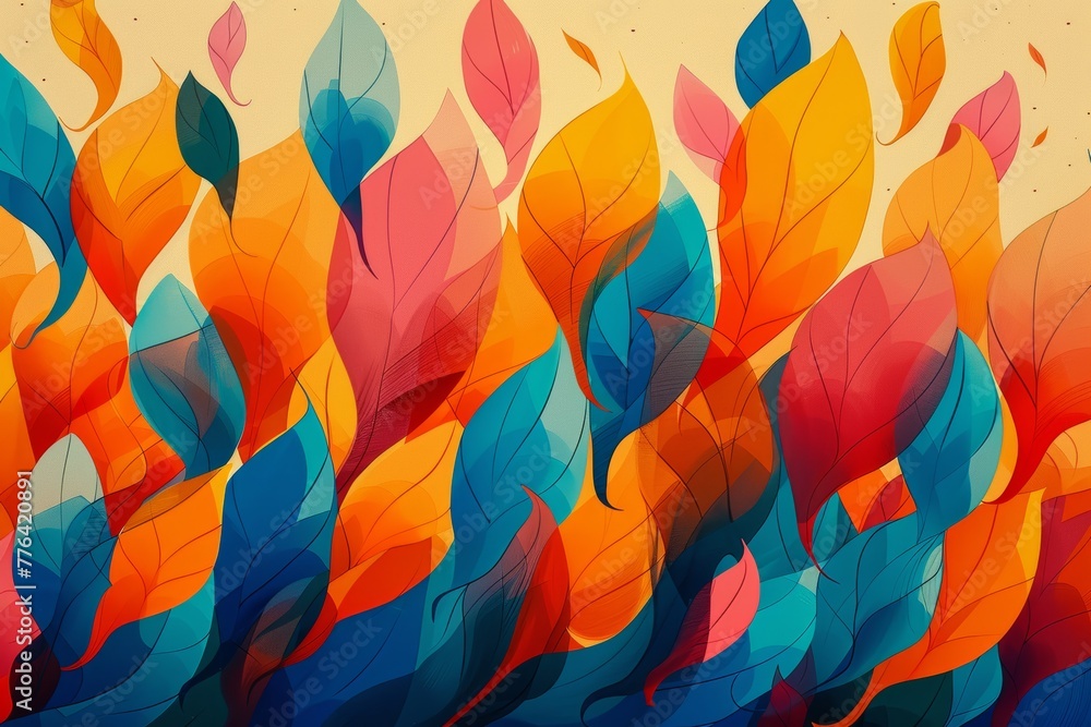 Abstract swirls intertwine in a symphony of colors, creating a vibrant display of artistic energy and dynamism.
Abstract swirls intertwine in a symphony of colors, creating a vibrant display of artistic energy and dynamism.