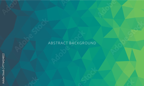 Abstract low poly background of triangles. Futuristic style. Suit for banner, brochure, corporate, cover, poster, website, flyer 