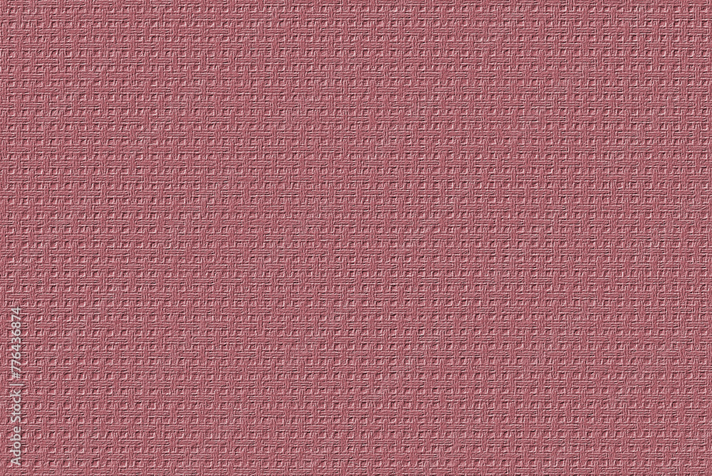 Fototapeta premium Digitally embossed image of pink woven aida cloth used for cross stitch