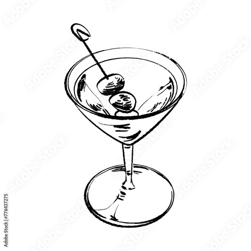 Martini_Glass_Drink_Vector