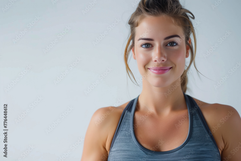 Photo of a Beautiful Female Fitness Instructor, Generative AI Photo of a Beautiful Female Fitness Instructor, Generative AI