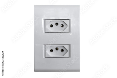 Schilderij op canvas Brazilian standard wall socket