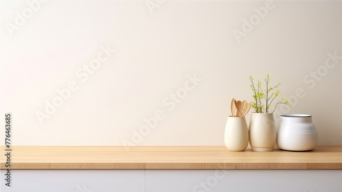 Serene Minimalist Shelf Decor Aesthetics