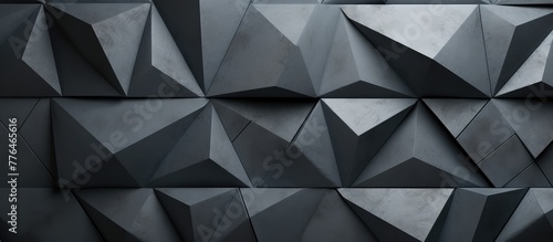 Modern Geometric Abstract Texture in Monochrome