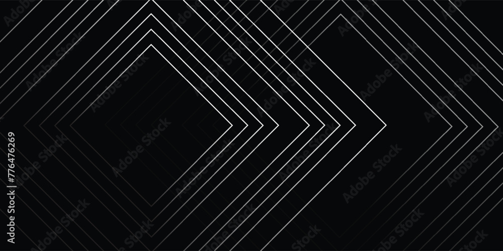Black background. Modern line stripes curve abstract presentation background Black background. Modern line stripes curve abstract presentation background