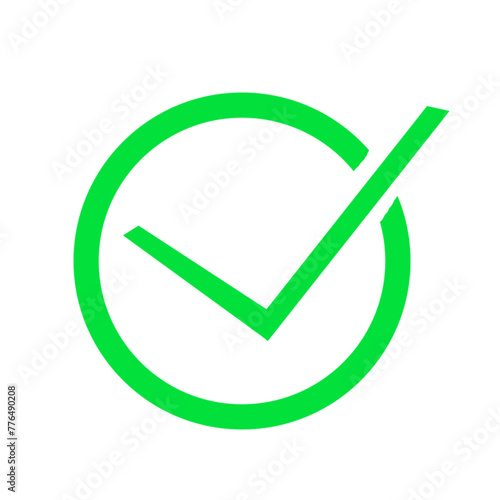 green check mark