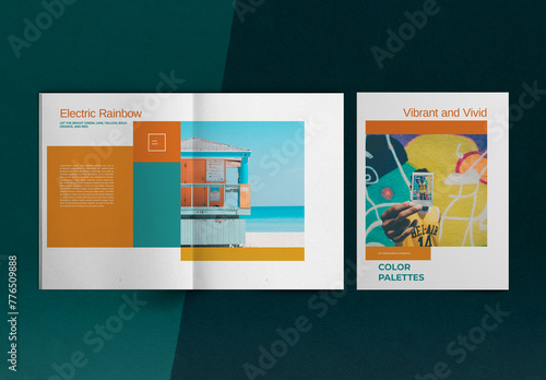 Colorful Brochure Layout (ID: 776509888)