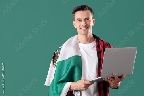 Handsome man with Mexican f...