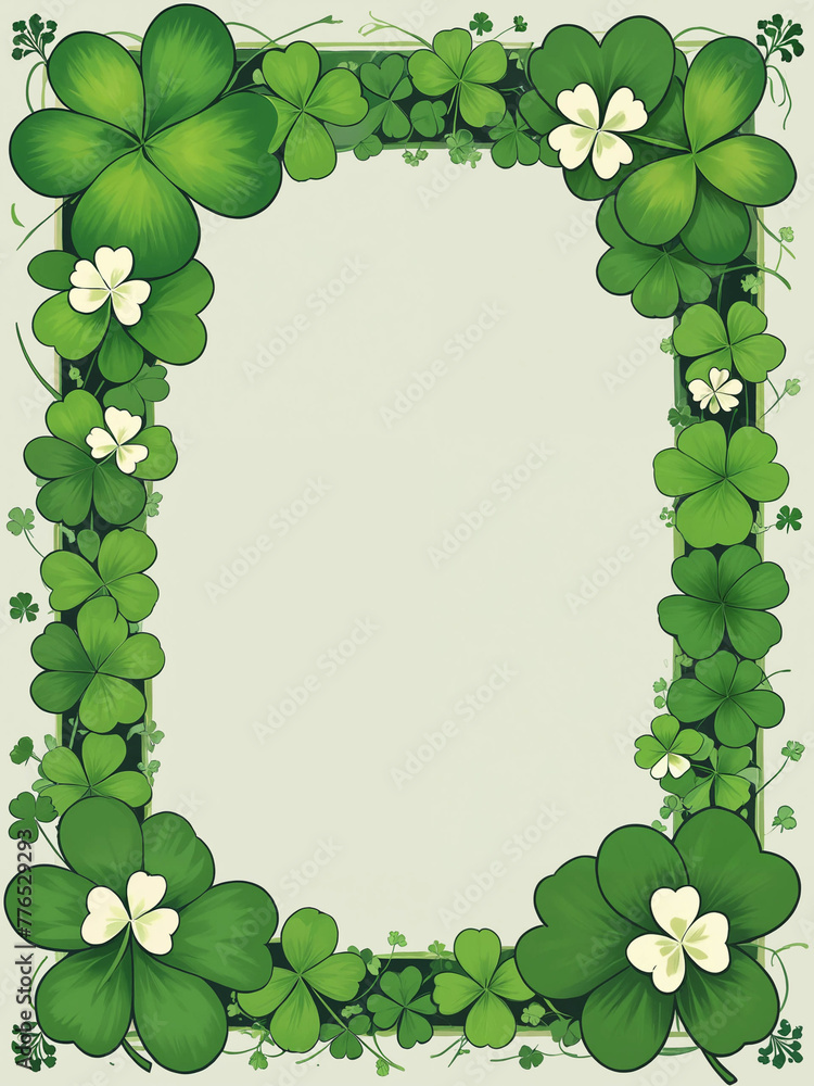 Eye-Catching Clover Frame