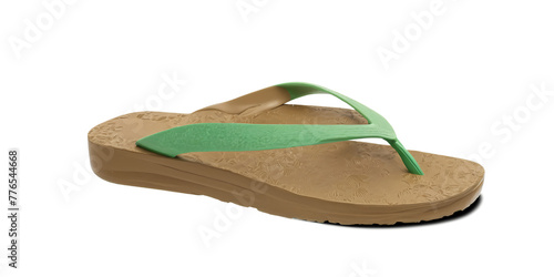 Green flip-flops Transparent Background Images 