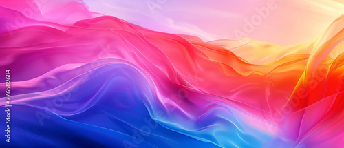 Explore the mesmerizing allure of a colorful symphony as it gracefully transitions into a splendid gradient, depicted in high-definition to amplify its vibrancy.