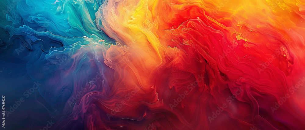 Lose yourself in the mesmerizing spectacle of vibrant hues melding seamlessly into a captivating gradient, captured in high-definition to showcase their splendid vibrancy.