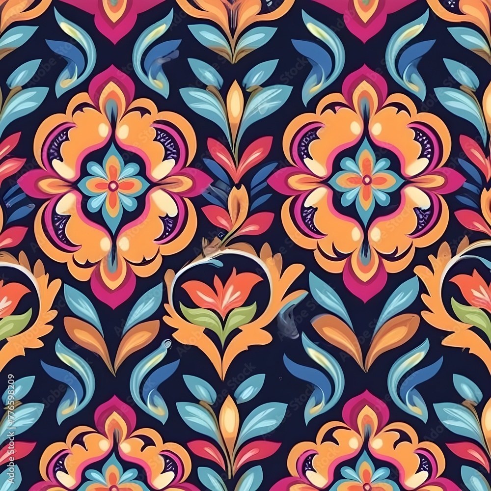 The Multi Floral pattern The Multi Floral pattern