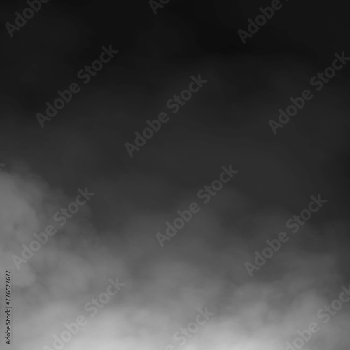 smoke on black background 1