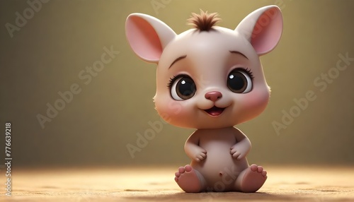 Cute and adorable cartoon, it muñequito , baby, juguetes, dreamlike, surrealism, super cute, trending on artstation