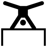 gymnast vector icon icon, simple vector design