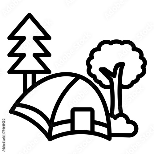 Campsite Icon