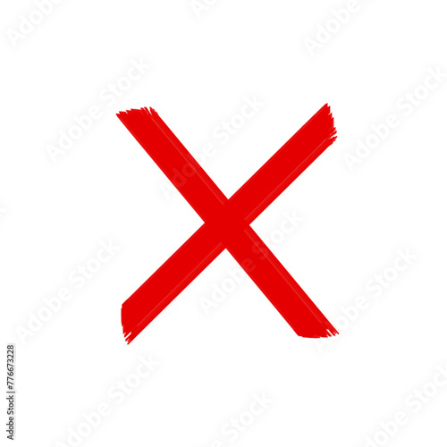 red cross mark