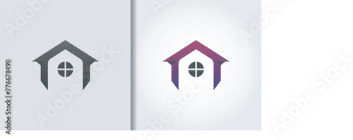 house home logo set