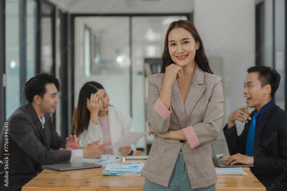 Collaboration of employees of a company, Help each other complete the tasks assigned by the boss within the time period specified by the company, office worker Collaboration of employees of a company, Help each other complete the tasks assigned by the boss within the time period specified by the company, office worker