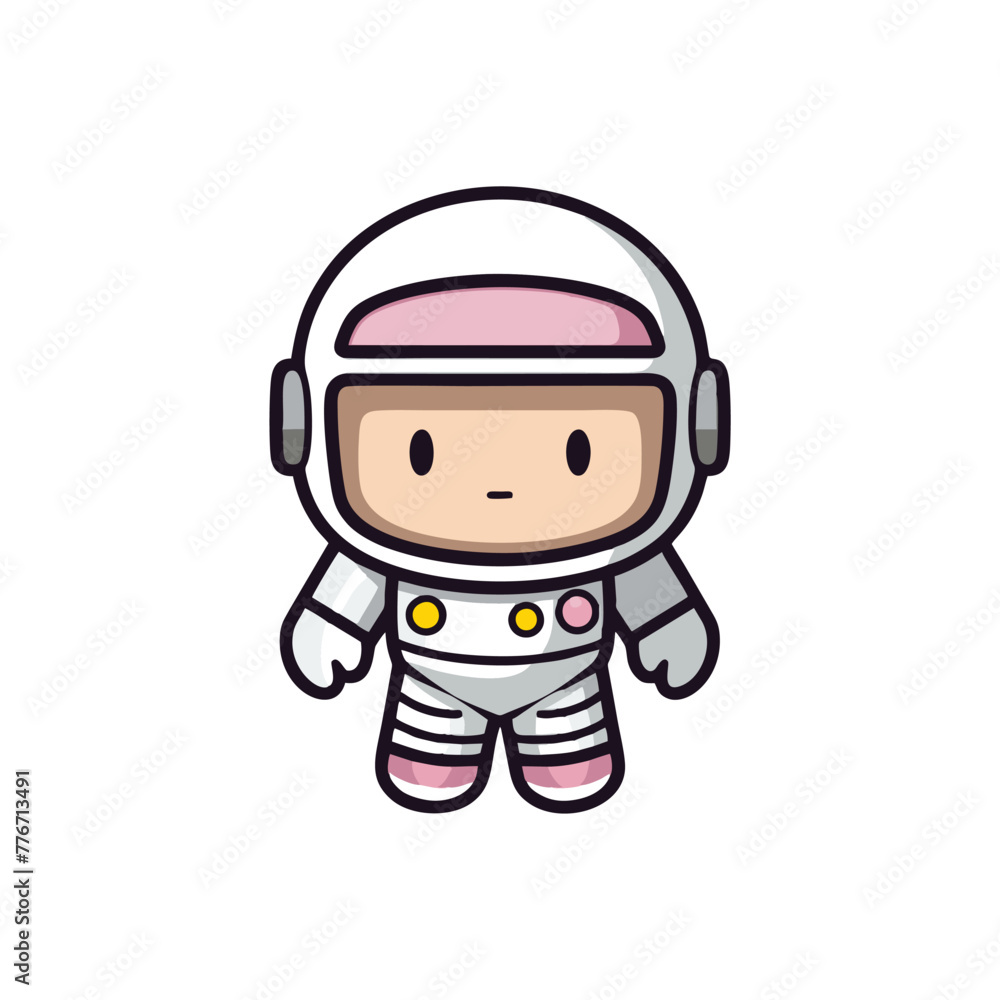 astronaut cute cartoon character element illustration astronaut cute cartoon character element illustration