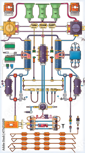 Visual Illustration of the Working Principles of an LC Meter in Electronics and Electrical Engineering