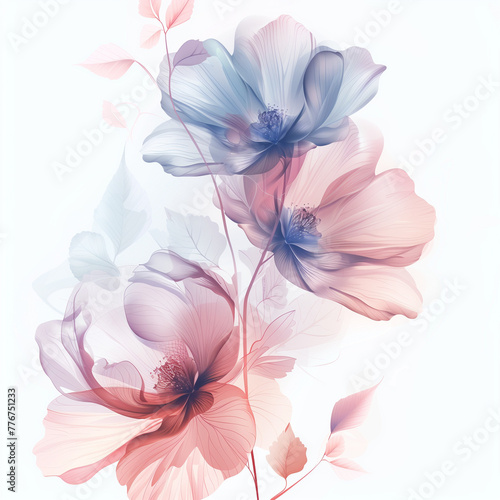 pastel flowers © Mariana