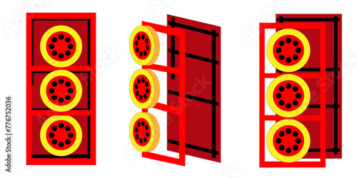 Three Fan Blower Door Testing Equipment for Air Tightness Building