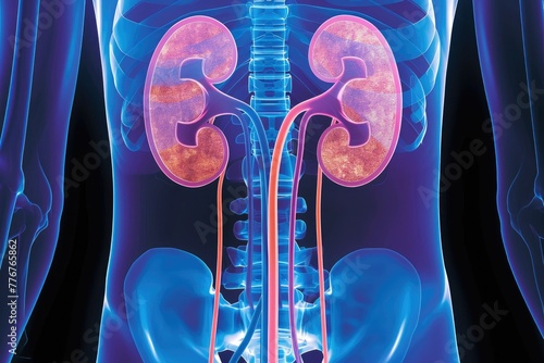 Chronic kidney disease: Progressive damage to kidney function over time, Chronic kidney disease entails gradual deterioration of kidney function over a period. photo