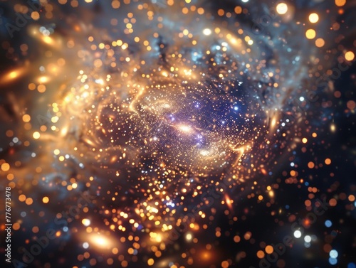 Journey through a galaxy cluster each star a story