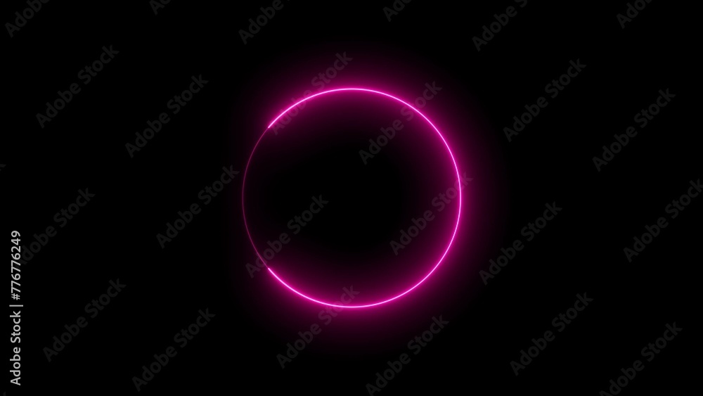 abstract beautiful loading circle neon light background illustration. abstract beautiful loading circle neon light background illustration.