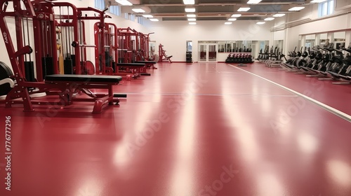 gymnasium epoxy floor coatings photo