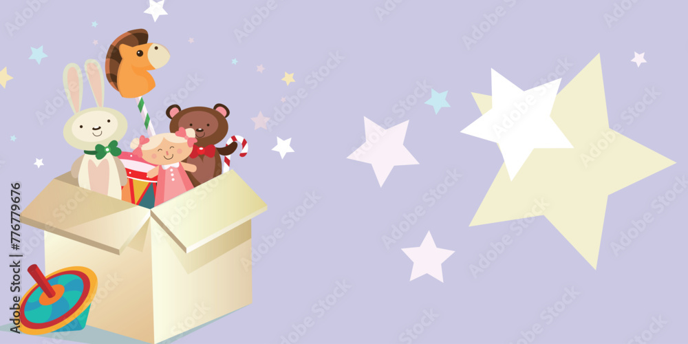 Obraz premium Every element in the illustrations has been carefully designed to inspire imagination and foster a sense of wonder, embodying the essence of childhood joy.