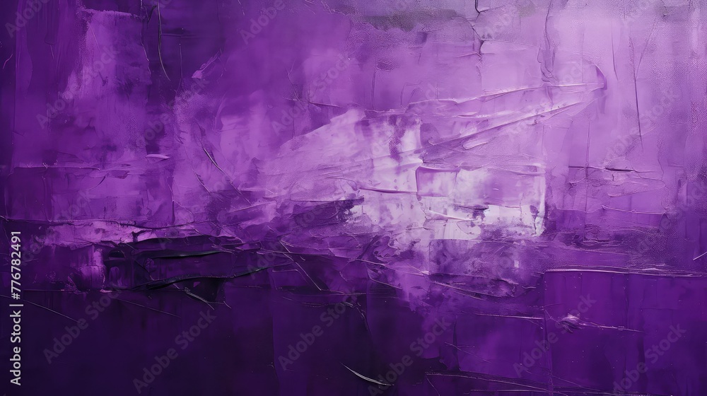painting dark purple abstract