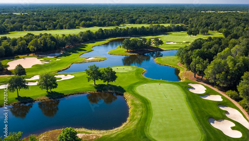 Golf Course Aerial 