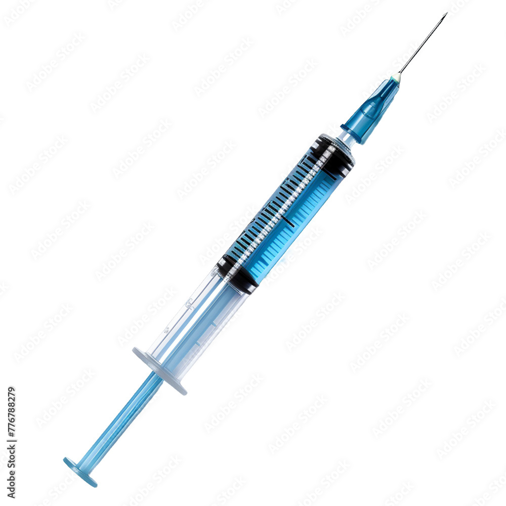 syringe isolated on white background.
syringe isolated on white background.